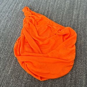 Off the shoulder ruched top